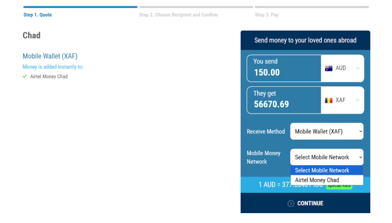 Choose the Payout Method